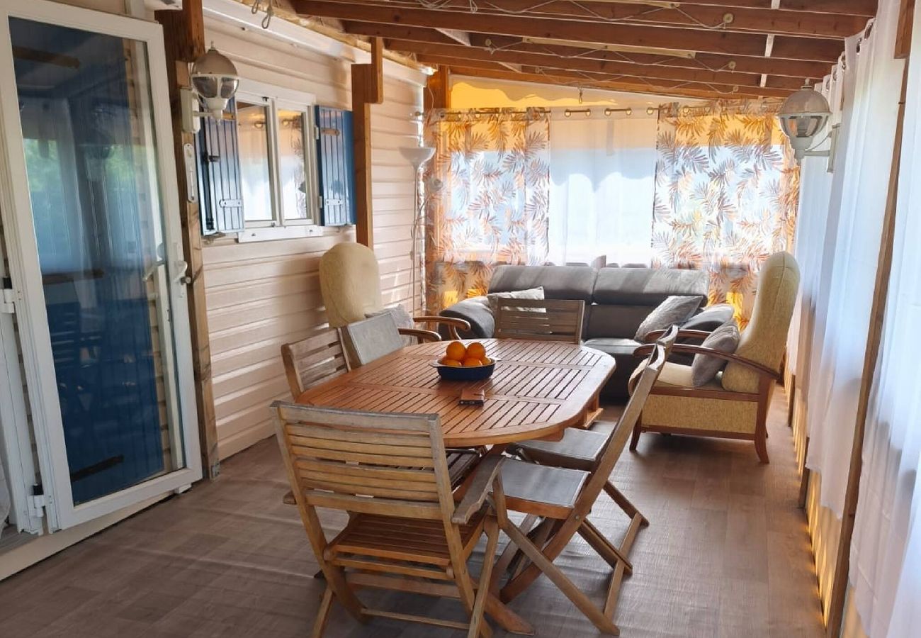 Bungalow en Hyères - Mobil-Home  camping pin maritime