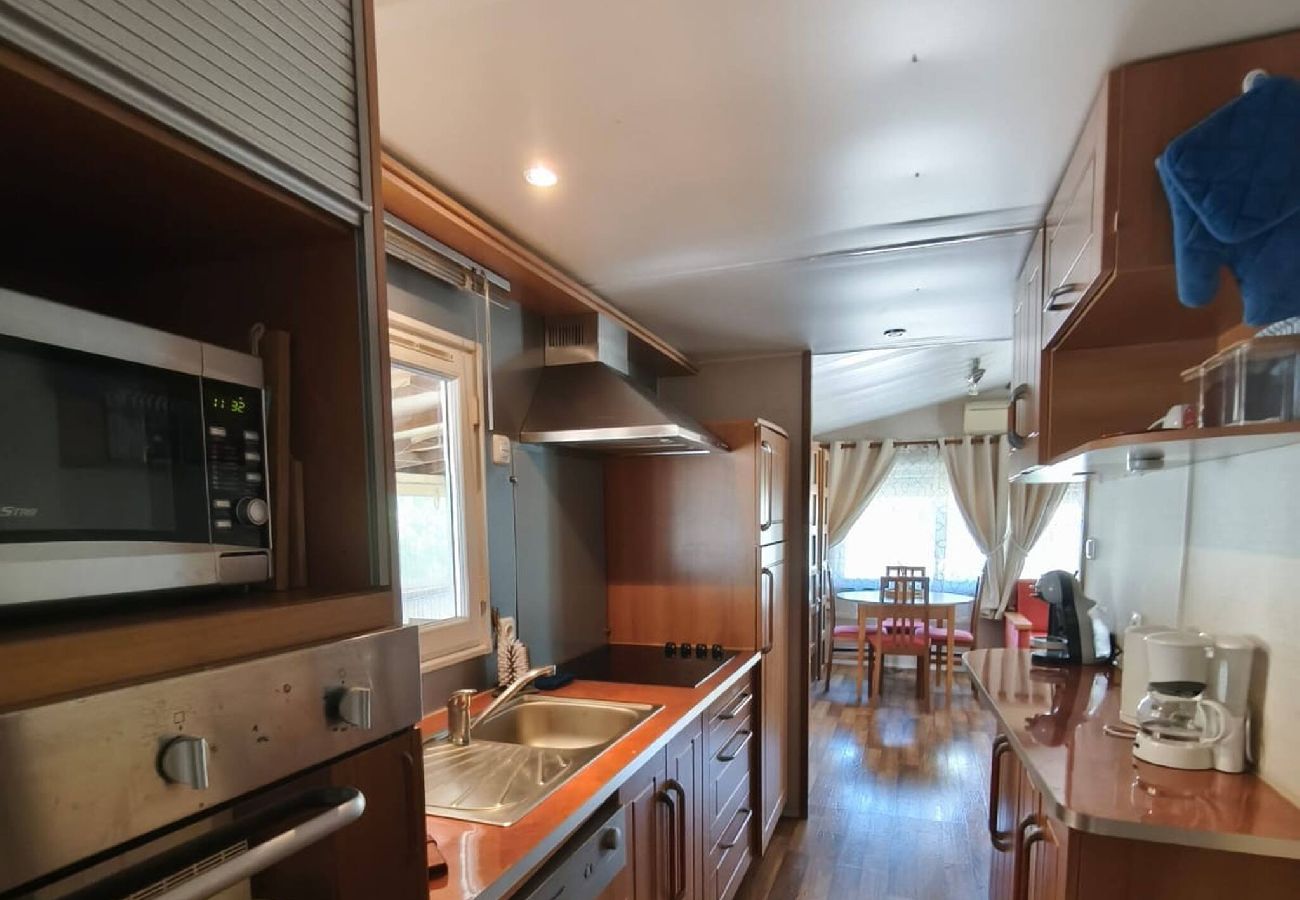 Bungalow en Hyères - Mobil-Home  camping pin maritime