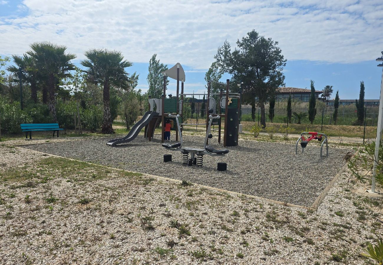 Bungalow en Hyères - Mobil-Home  camping pin maritime