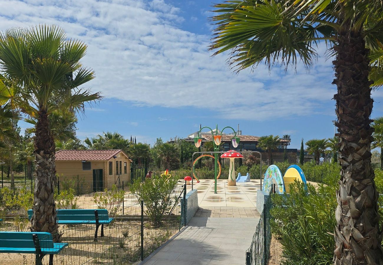 Bungalow en Hyères - Mobil-Home  camping pin maritime