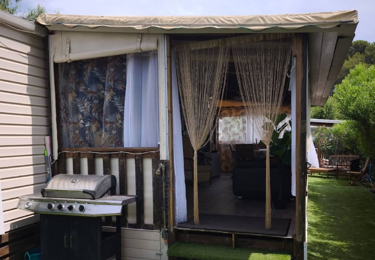 Bungalow en Hyères - Mobil-Home  camping pin maritime