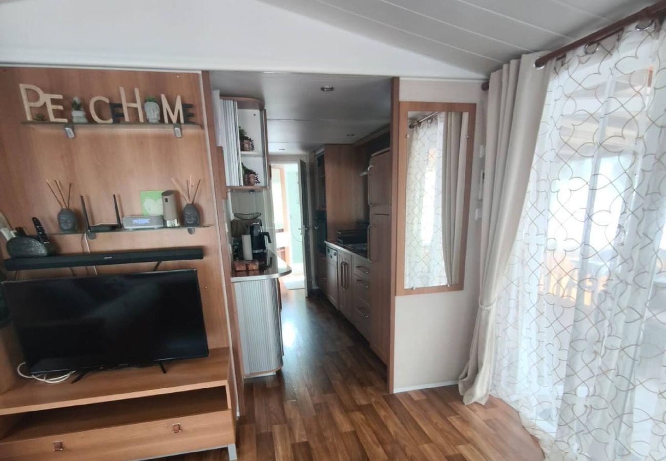Bungalow en Hyères - Mobil-Home  camping pin maritime
