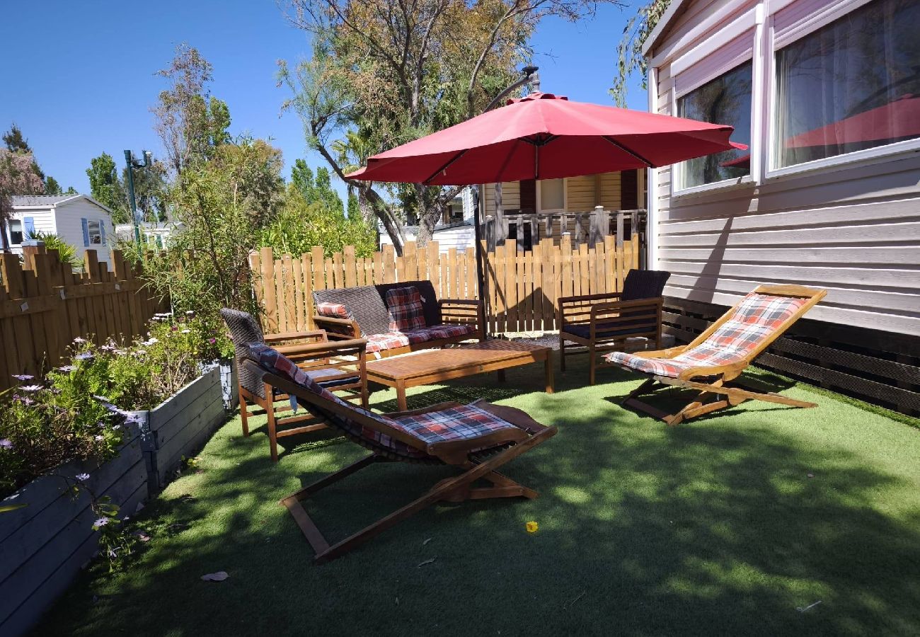 Bungalow à Hyères - Mobil-Home  camping pin maritime