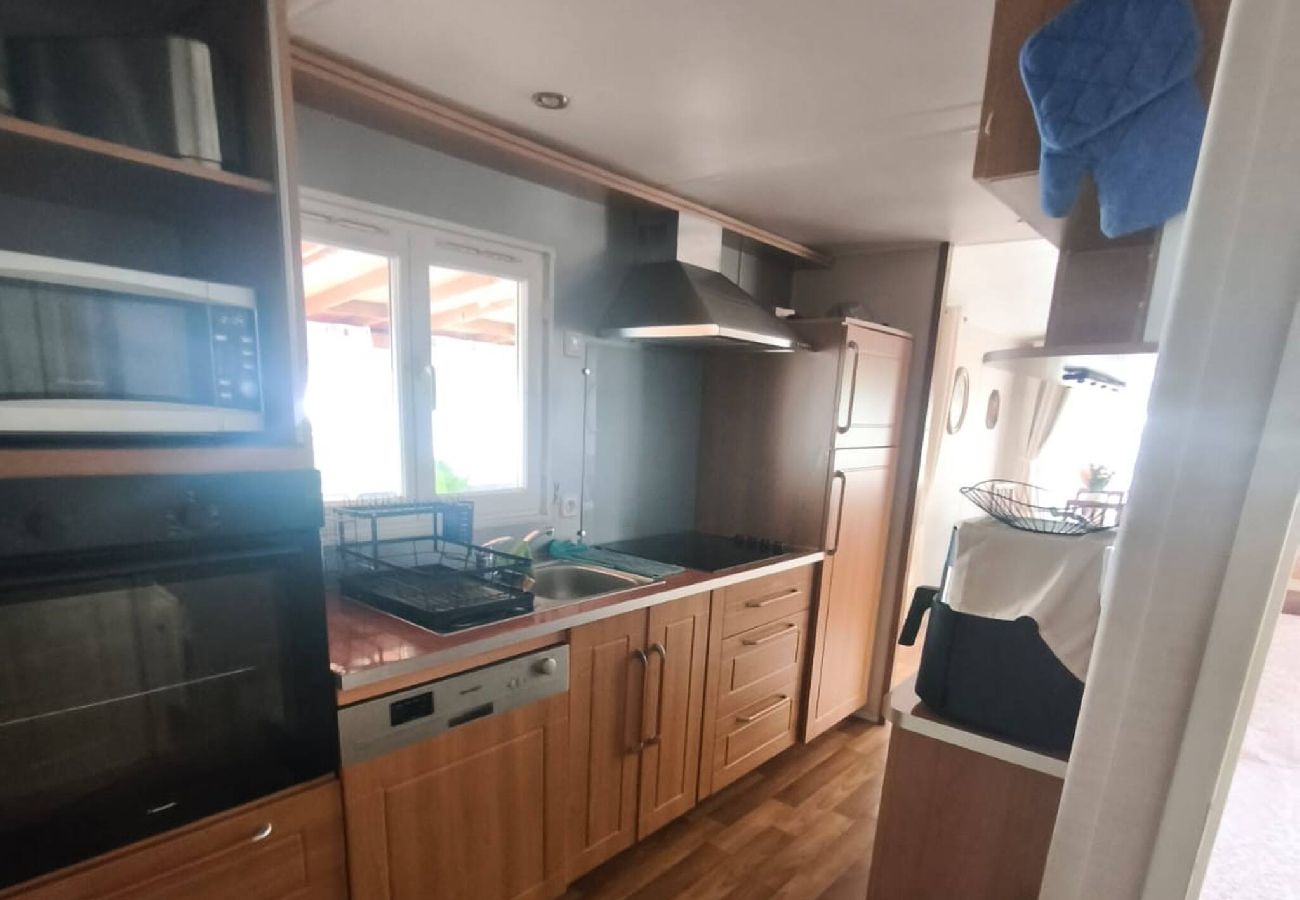 Bungalow à Hyères - Mobil-Home  camping pin maritime